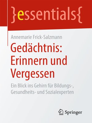 cover image of Gedächtnis